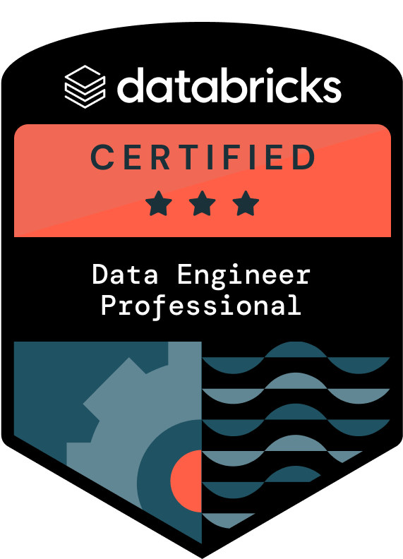Databricks Certified Data Engineer Professional Badge